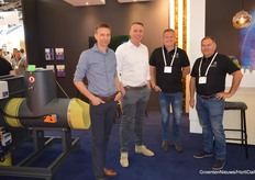 André Breugem, Arjan Haasdijk (Schep), Ed Roeleveld and Geert Willem van Weert (Vitotherm). Soon you will hear more about Vitotherm. They have news.